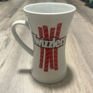 Twizzlers Candy Hersheys Red White Mug
